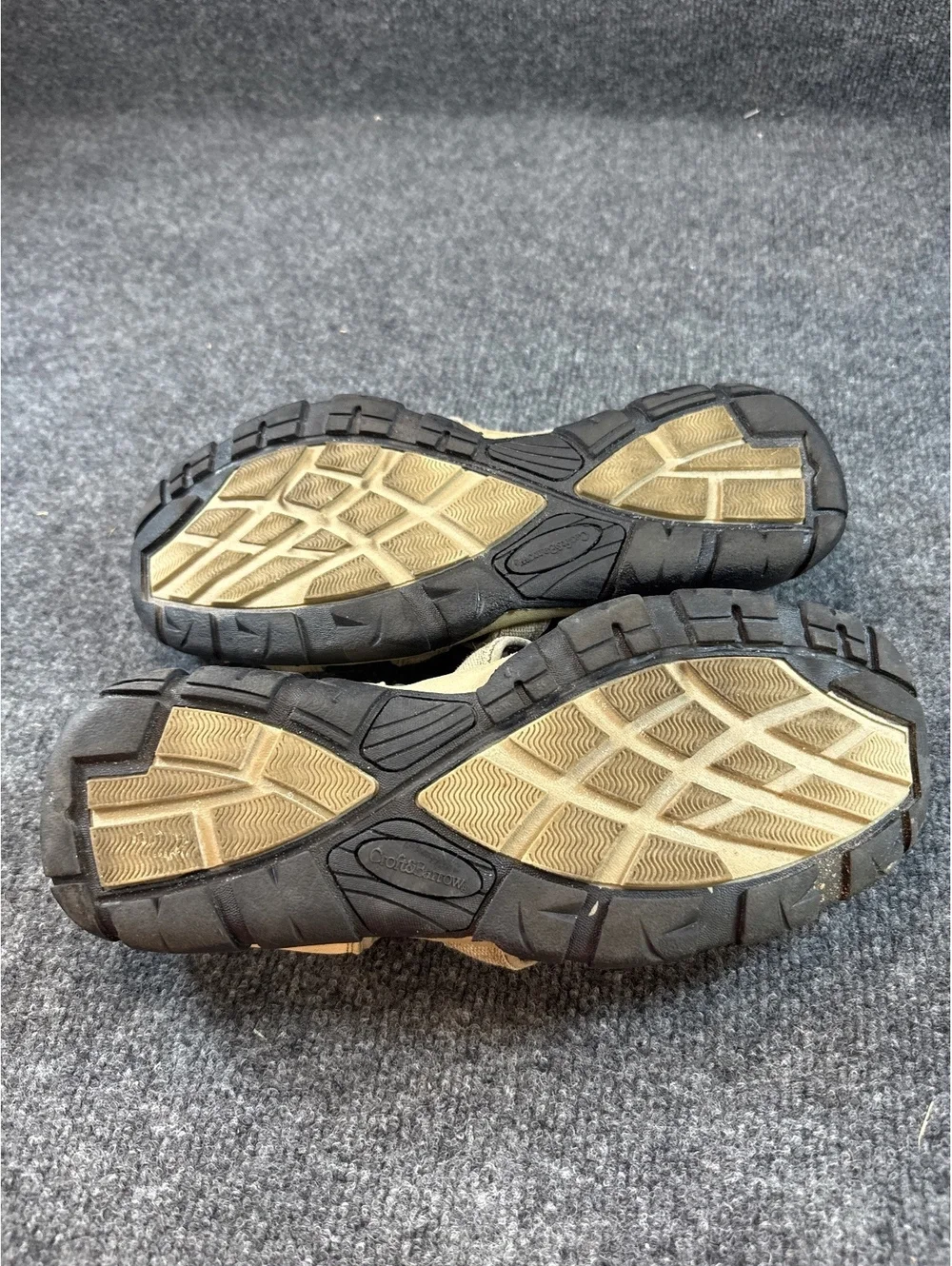 Croft & Barrow Men’s Size 11 Tan Closed Toe Fisherman Sandals Outdoor Shoes